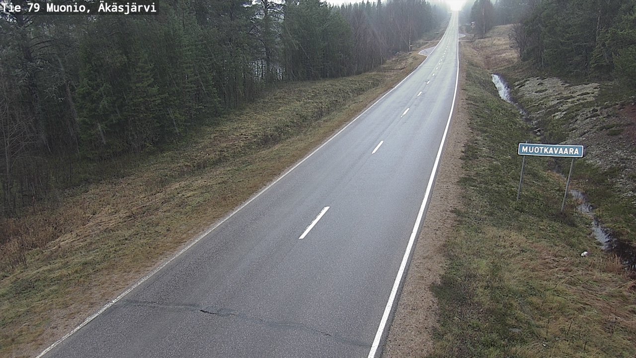 Kelikamerat Kuva Tie 79 Muonio, Äkäsjärvi, Muonio, Lappi