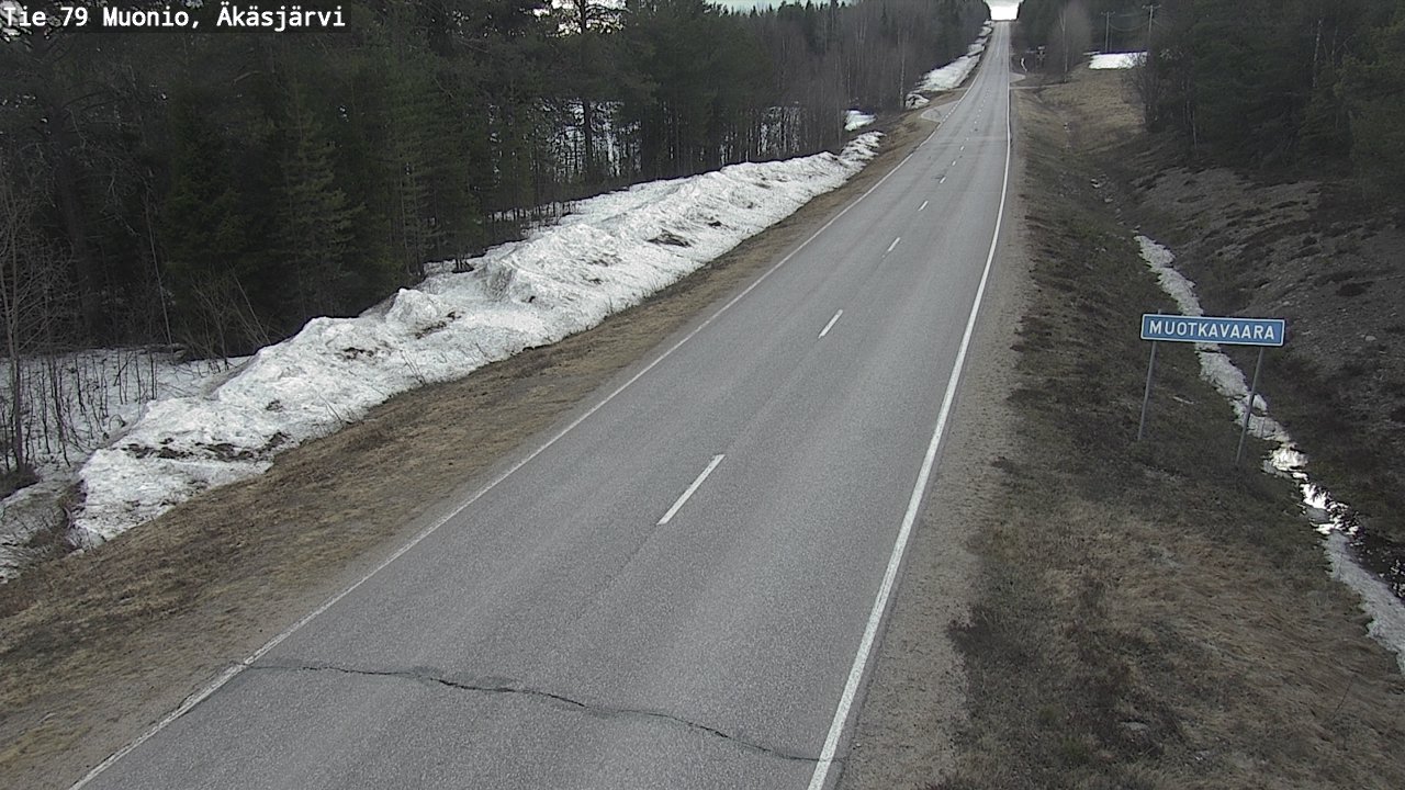 Kelikamerat Kuva Tie 79 Muonio, Äkäsjärvi, Muonio, Lappi
