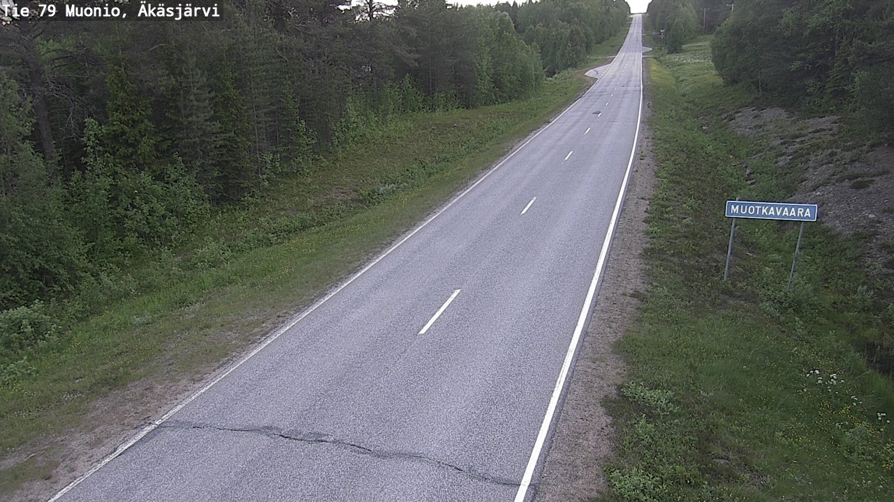 Kelikamerat Kuva Tie 79 Muonio, Äkäsjärvi, Muonio, Lappi