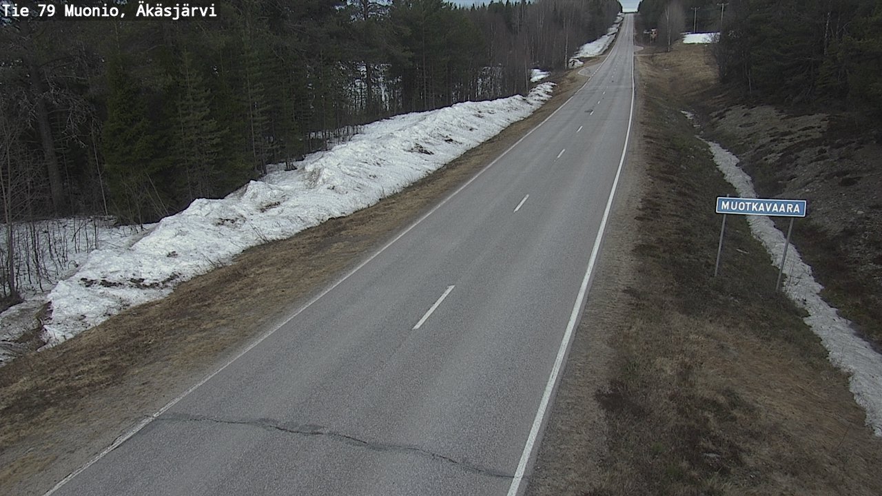 Kelikamerat Kuva Tie 79 Muonio, Äkäsjärvi, Muonio, Lappi