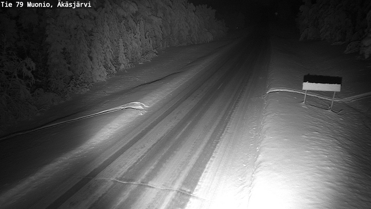 Kelikamerat Kuva Tie 79 Muonio, Äkäsjärvi, Muonio, Lappi