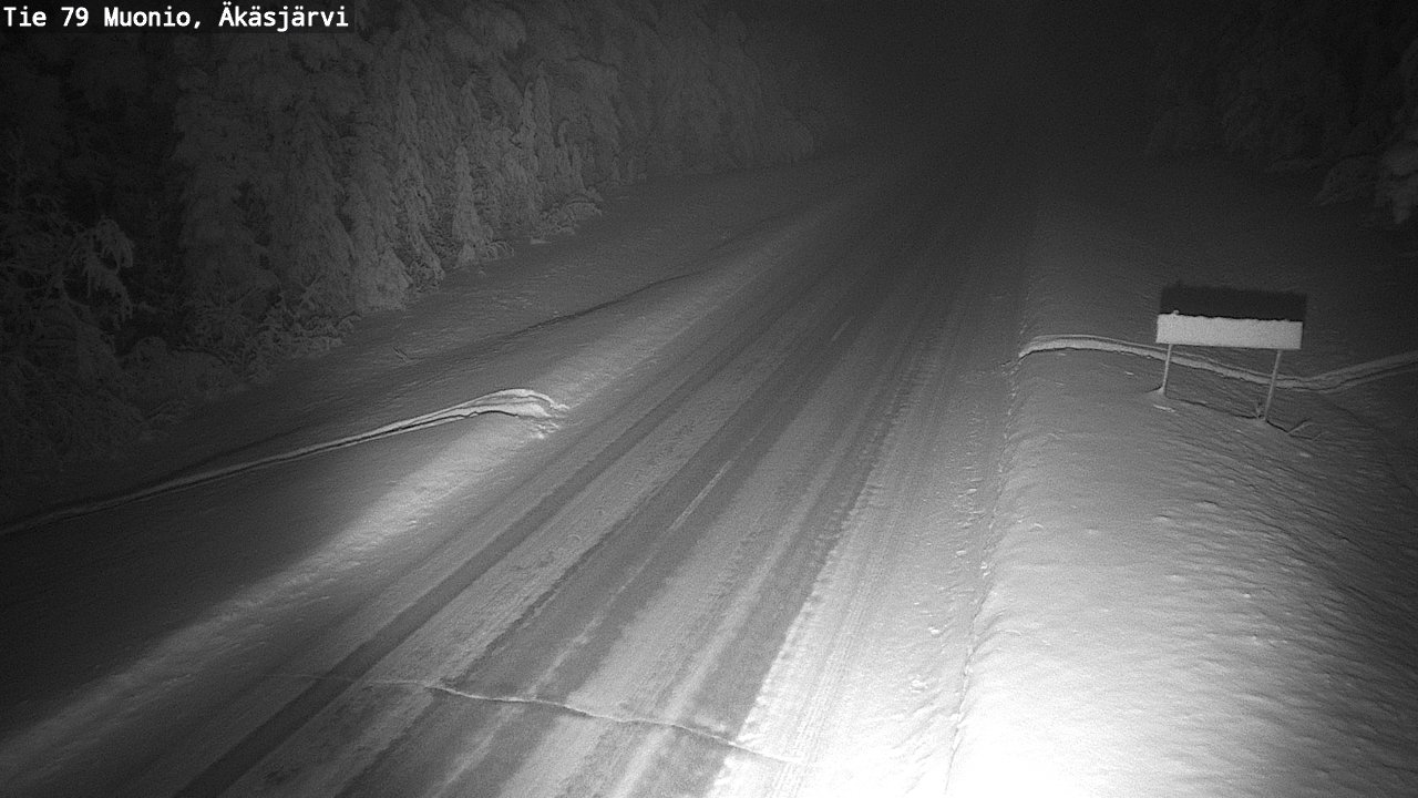 Kelikamerat Kuva Tie 79 Muonio, Äkäsjärvi, Muonio, Lappi