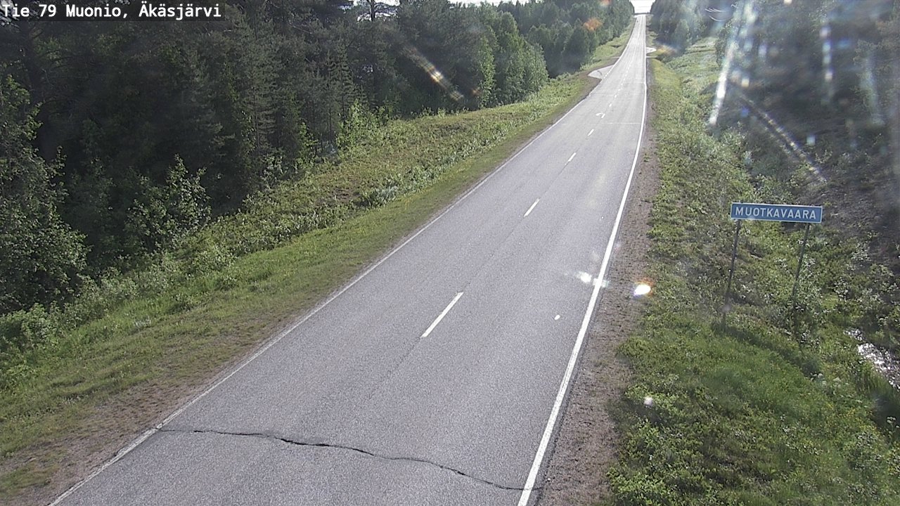 Kelikamerat Kuva Tie 79 Muonio, Äkäsjärvi, Muonio, Lappi