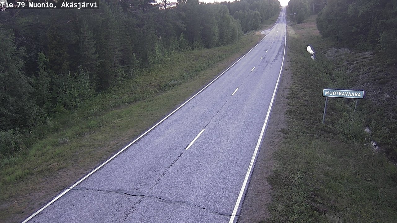 Kelikamerat Kuva Tie 79 Muonio, Äkäsjärvi, Muonio, Lappi