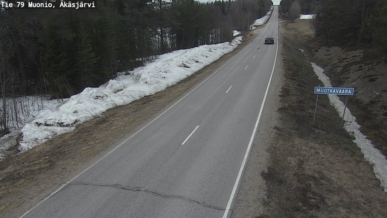 Kelikamerat Kuva Tie 79 Muonio, Äkäsjärvi, Muonio, Lappi
