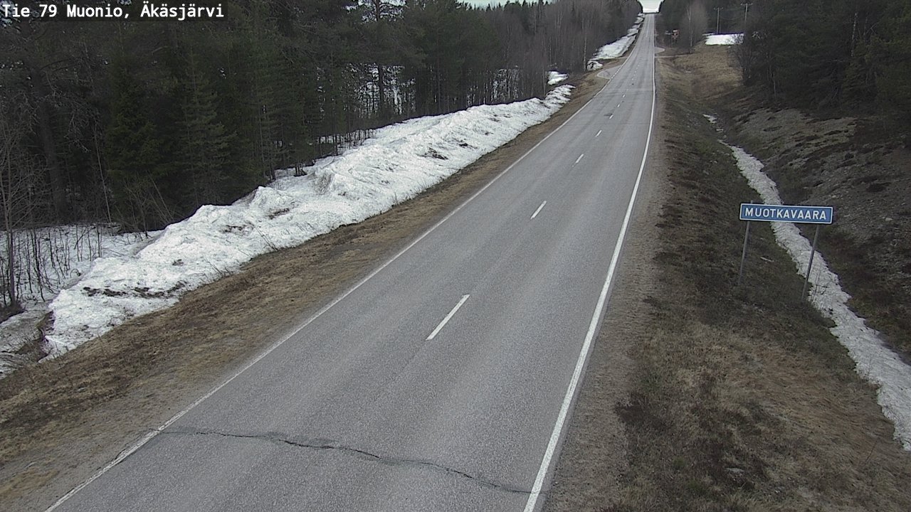 Kelikamerat Kuva Tie 79 Muonio, Äkäsjärvi, Muonio, Lappi