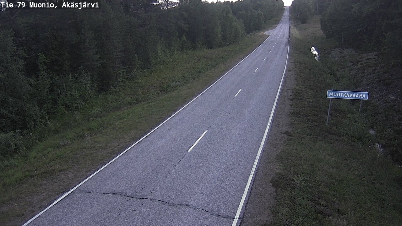 Kelikamerat Kuva Tie 79 Muonio, Äkäsjärvi, Muonio, Lappi