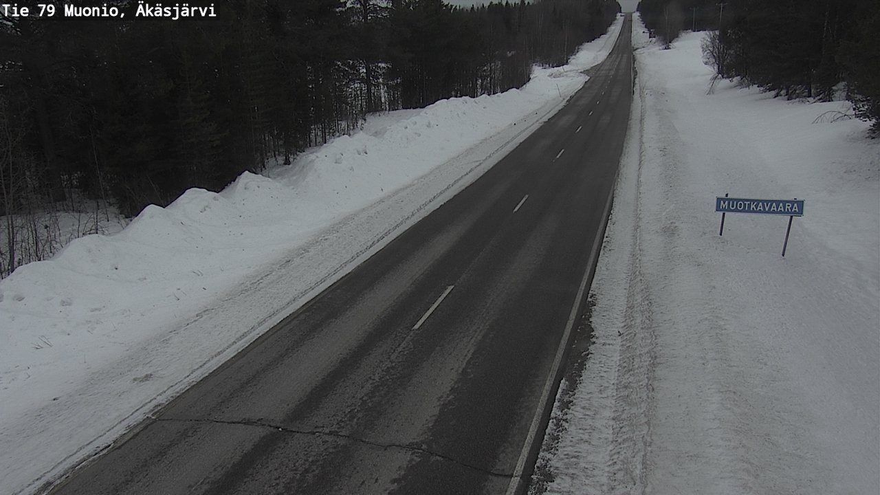 Kelikamerat Kuva Tie 79 Muonio, Äkäsjärvi, Muonio, Lappi