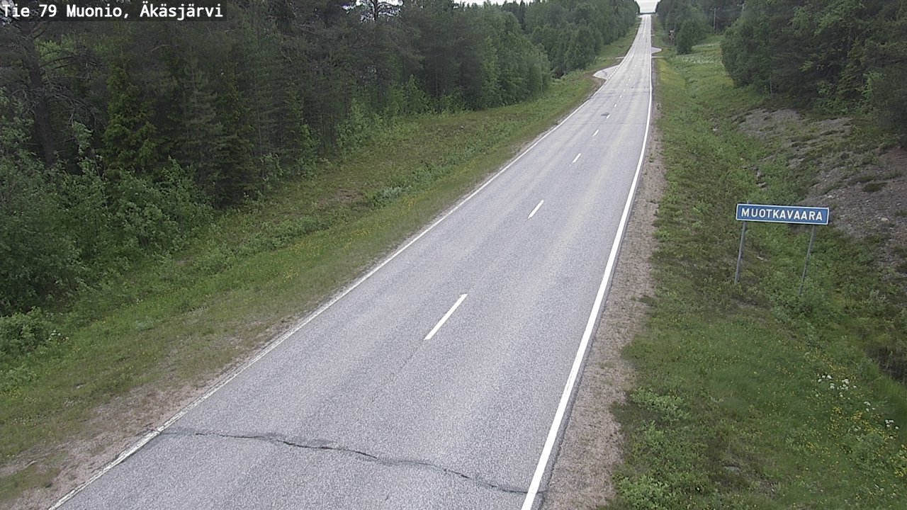 Kelikamerat Kuva Tie 79 Muonio, Äkäsjärvi, Muonio, Lappi