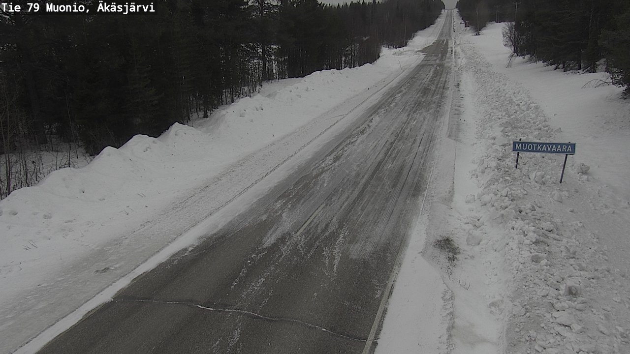 Kelikamerat Kuva Tie 79 Muonio, Äkäsjärvi, Muonio, Lappi