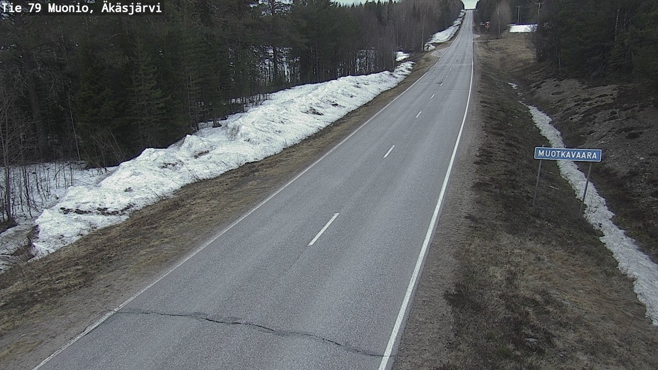 Kelikamerat Kuva Tie 79 Muonio, Äkäsjärvi, Muonio, Lappi