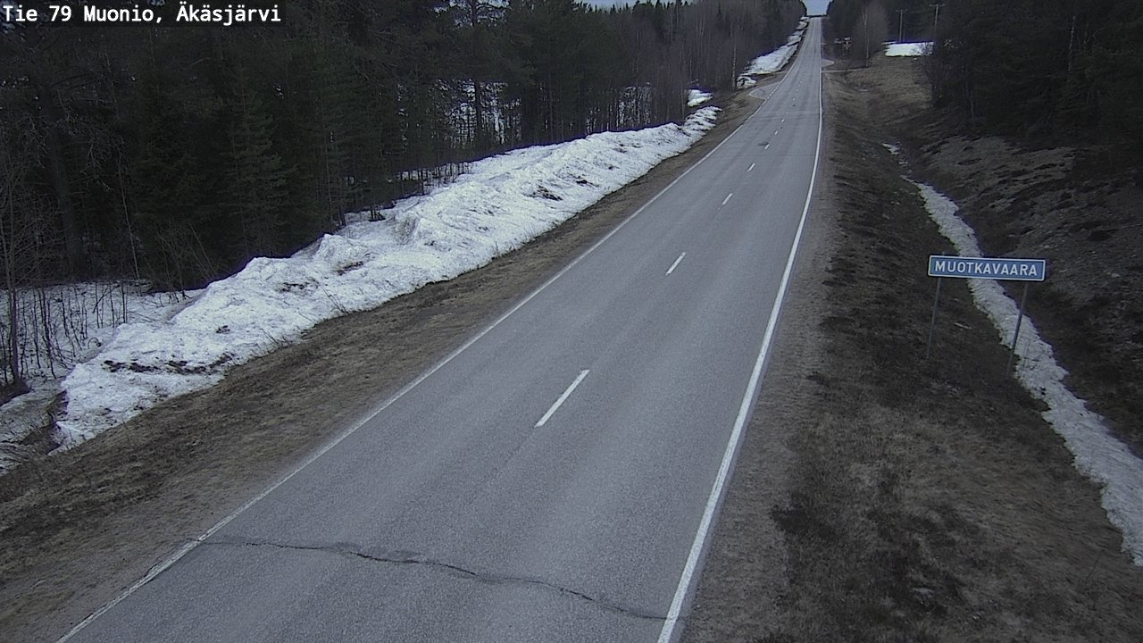 Kelikamerat Kuva Tie 79 Muonio, Äkäsjärvi, Muonio, Lappi