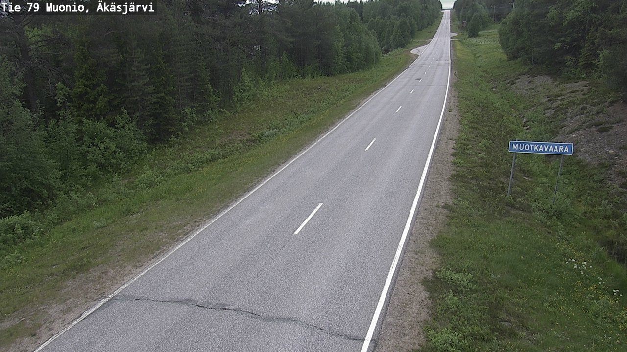Kelikamerat Kuva Tie 79 Muonio, Äkäsjärvi, Muonio, Lappi