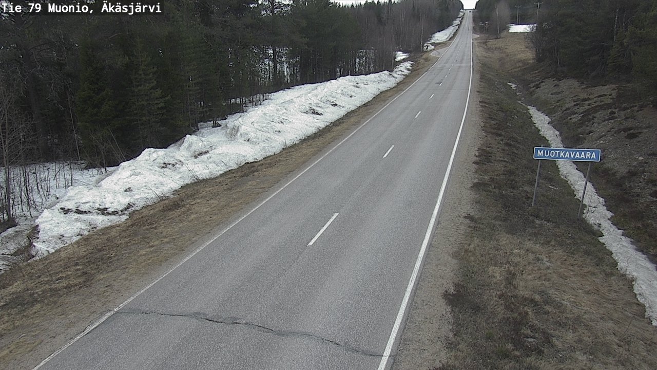 Kelikamerat Kuva Tie 79 Muonio, Äkäsjärvi, Muonio, Lappi