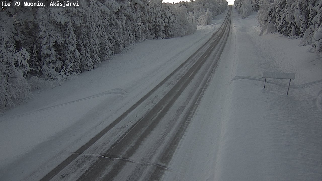 Kelikamerat Kuva Tie 79 Muonio, Äkäsjärvi, Muonio, Lappi