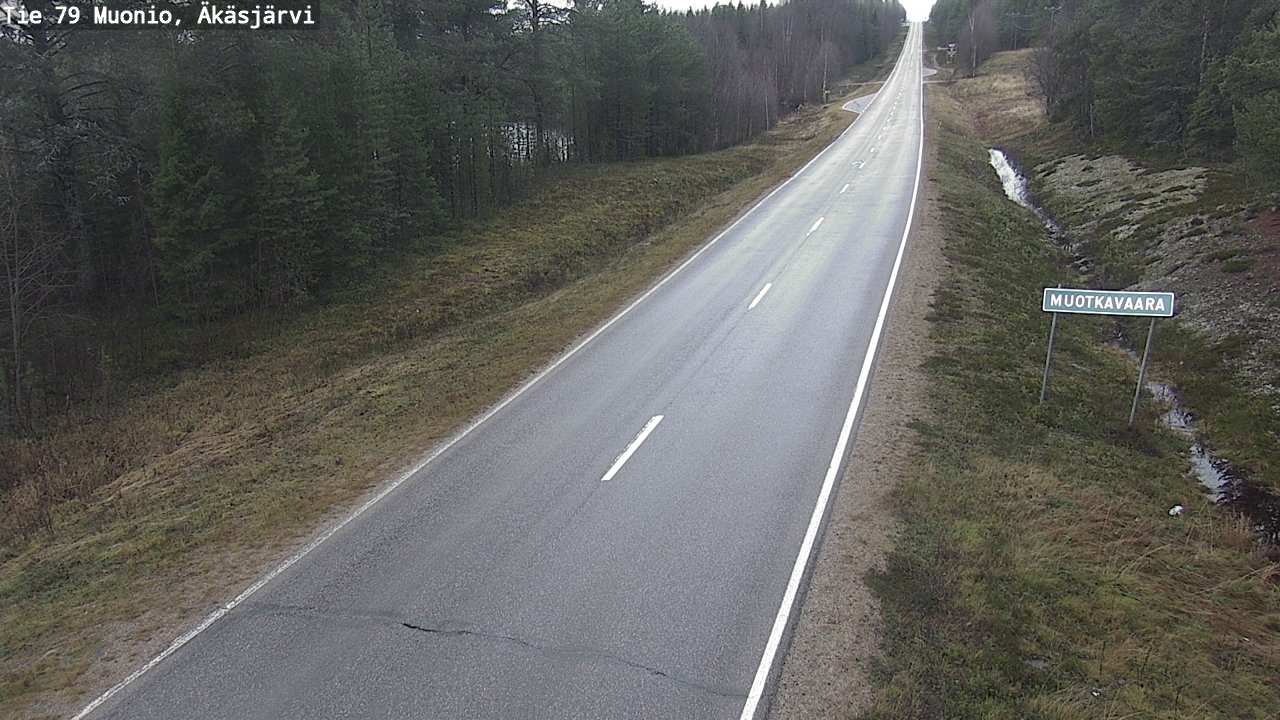 Kelikamerat Kuva Tie 79 Muonio, Äkäsjärvi, Muonio, Lappi