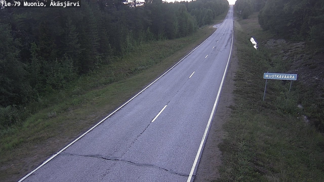 Kelikamerat Kuva Tie 79 Muonio, Äkäsjärvi, Muonio, Lappi