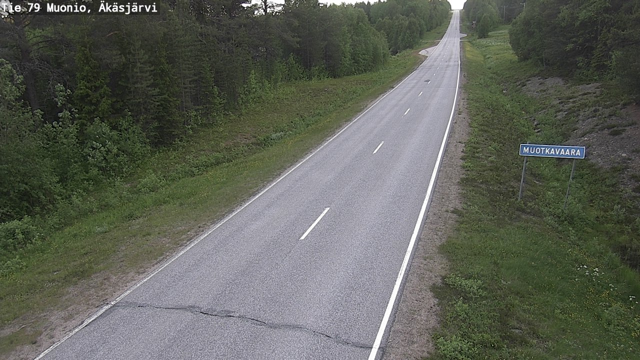 Kelikamerat Kuva Tie 79 Muonio, Äkäsjärvi, Muonio, Lappi