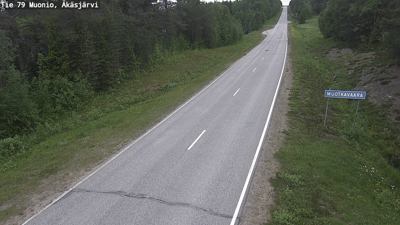 Kelikamerat Kuva Tie 79 Muonio, Äkäsjärvi, Muonio, Lappi