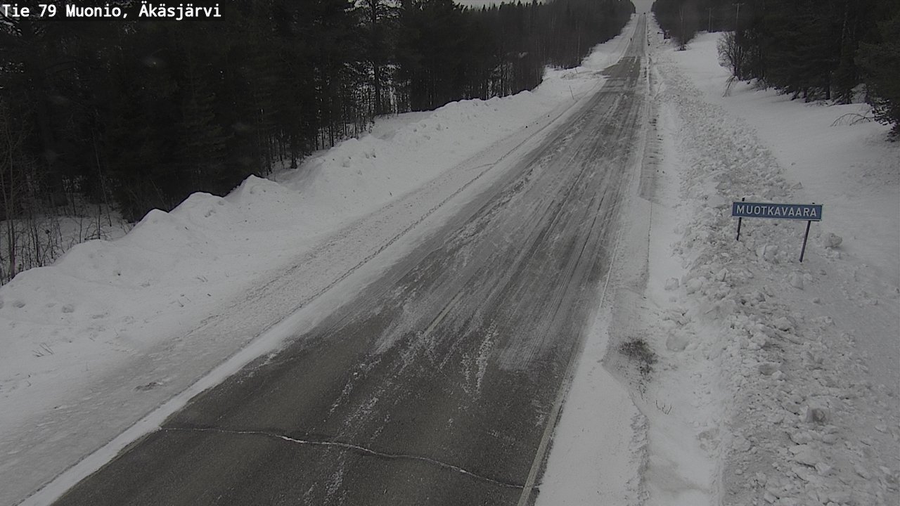 Kelikamerat Kuva Tie 79 Muonio, Äkäsjärvi, Muonio, Lappi