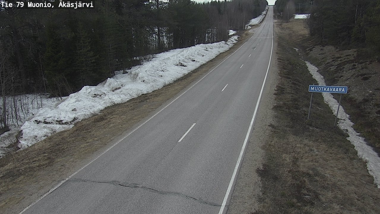 Kelikamerat Kuva Tie 79 Muonio, Äkäsjärvi, Muonio, Lappi