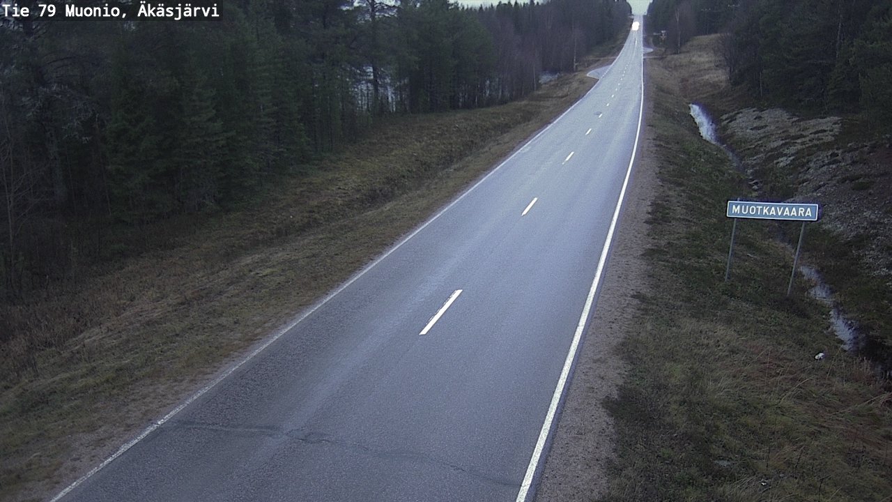 Kelikamerat Kuva Tie 79 Muonio, Äkäsjärvi, Muonio, Lappi