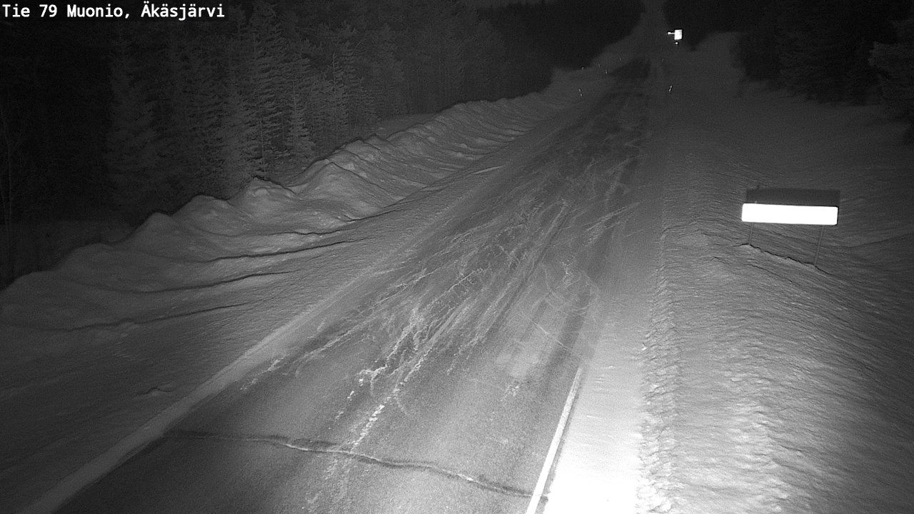 Kelikamerat Kuva Tie 79 Muonio, Äkäsjärvi, Muonio, Lappi