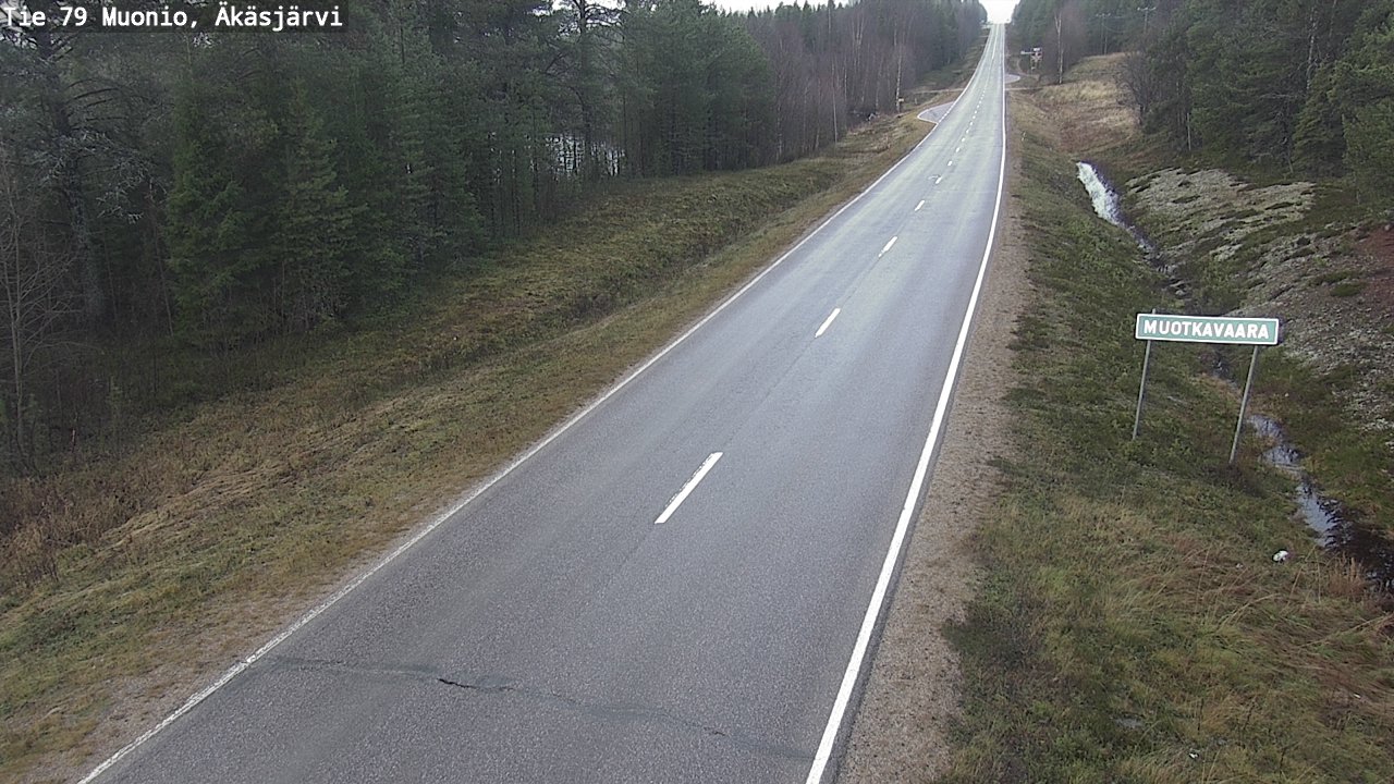 Kelikamerat Kuva Tie 79 Muonio, Äkäsjärvi, Muonio, Lappi