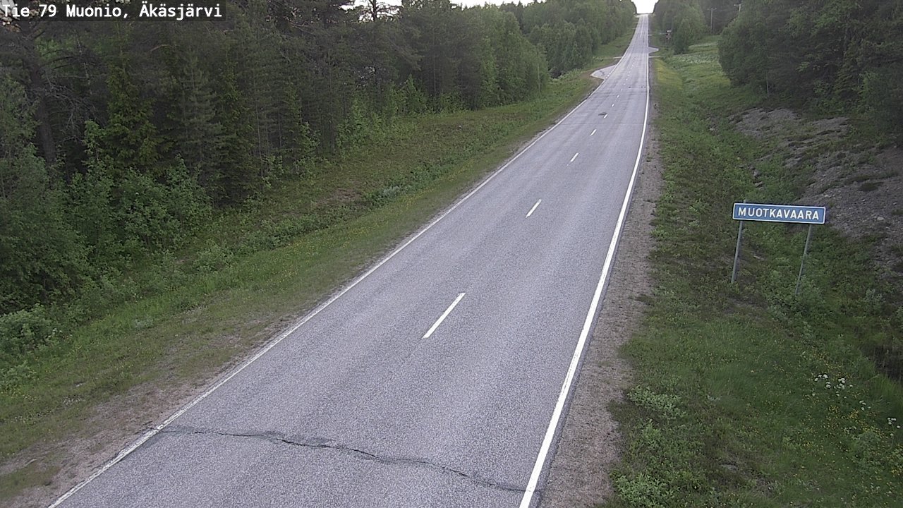 Kelikamerat Kuva Tie 79 Muonio, Äkäsjärvi, Muonio, Lappi