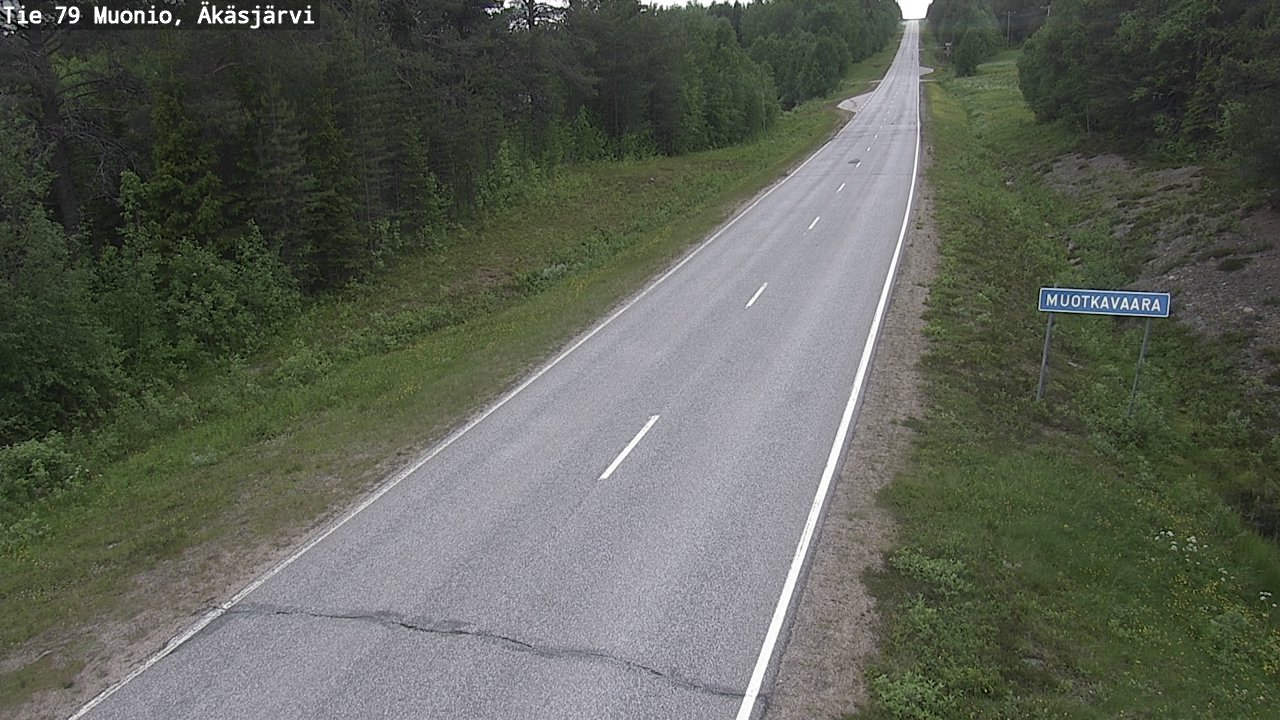 Kelikamerat Kuva Tie 79 Muonio, Äkäsjärvi, Muonio, Lappi