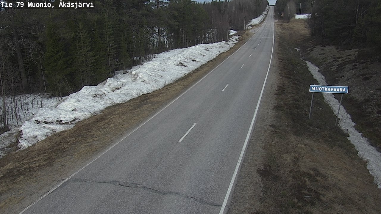 Kelikamerat Kuva Tie 79 Muonio, Äkäsjärvi, Muonio, Lappi