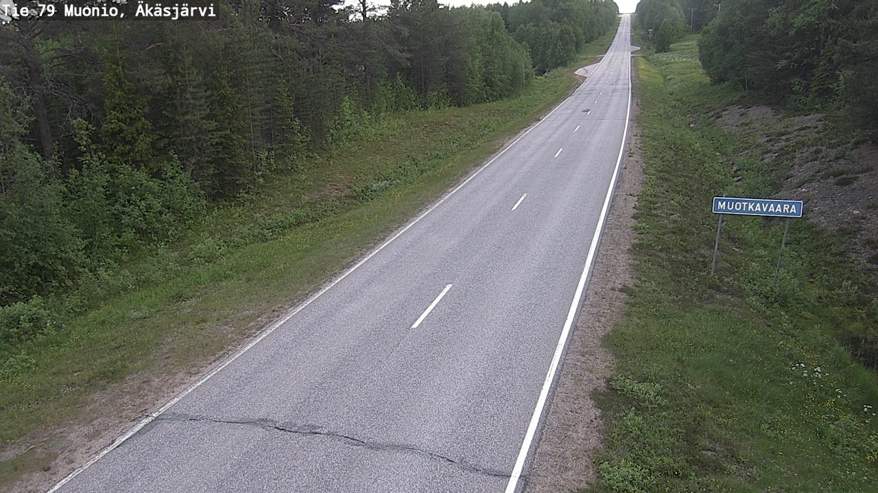Kelikamerat Kuva Tie 79 Muonio, Äkäsjärvi, Muonio, Lappi