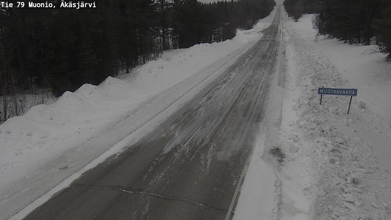 Kelikamerat Kuva Tie 79 Muonio, Äkäsjärvi, Muonio, Lappi