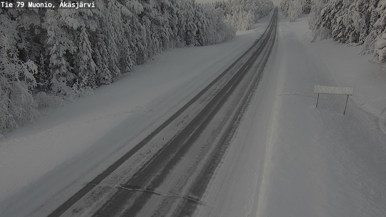 Kelikamerat Kuva Tie 79 Muonio, Äkäsjärvi, Muonio, Lappi