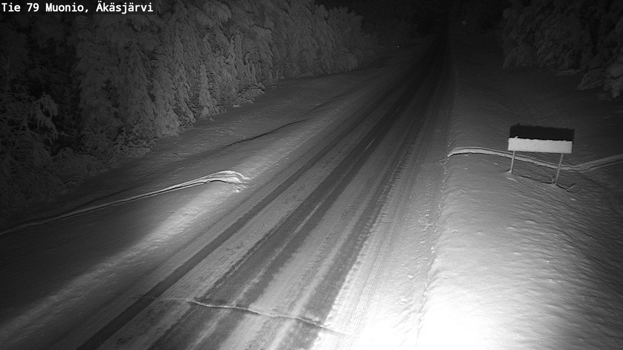 Kelikamerat Kuva Tie 79 Muonio, Äkäsjärvi, Muonio, Lappi