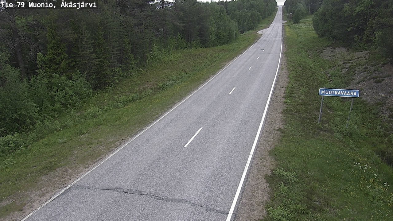 Kelikamerat Kuva Tie 79 Muonio, Äkäsjärvi, Muonio, Lappi