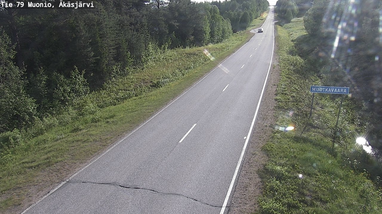 Kelikamerat Kuva Tie 79 Muonio, Äkäsjärvi, Muonio, Lappi