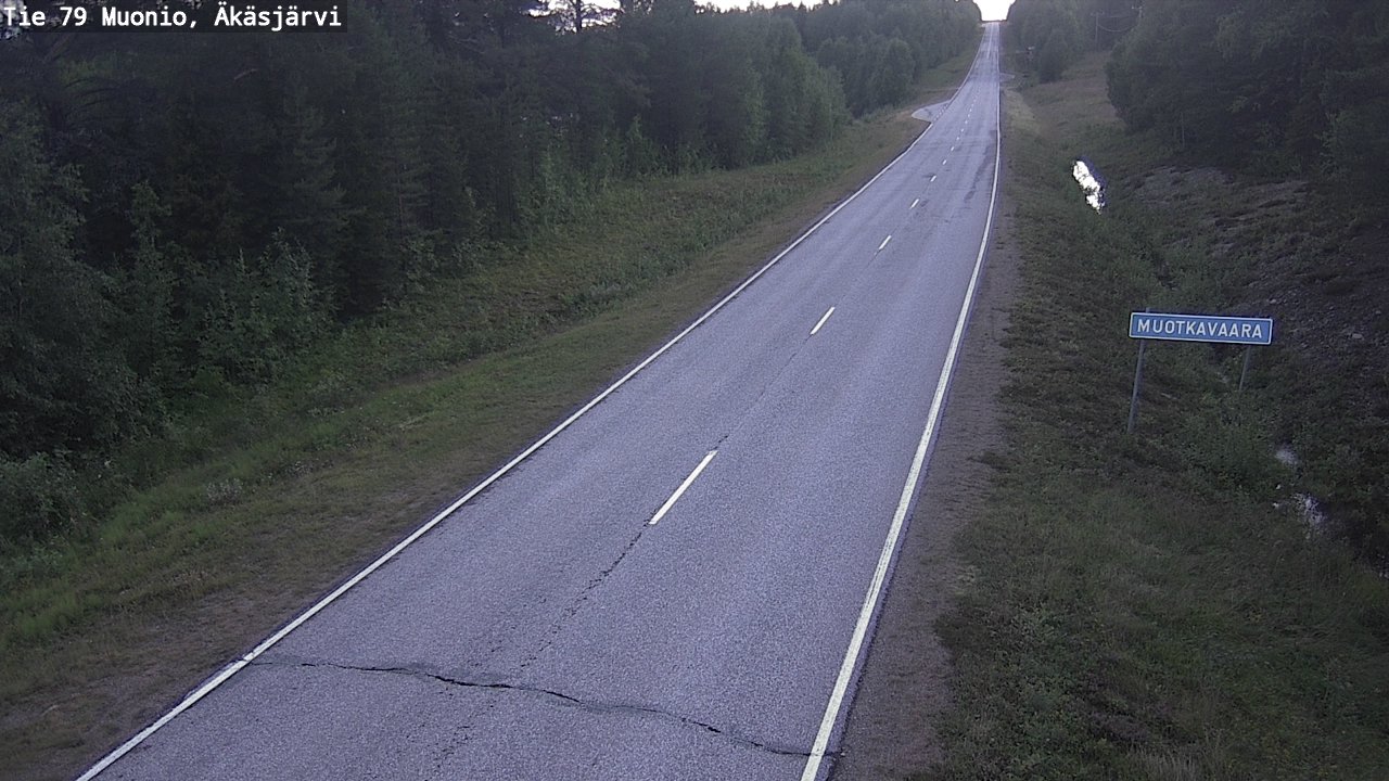 Kelikamerat Kuva Tie 79 Muonio, Äkäsjärvi, Muonio, Lappi