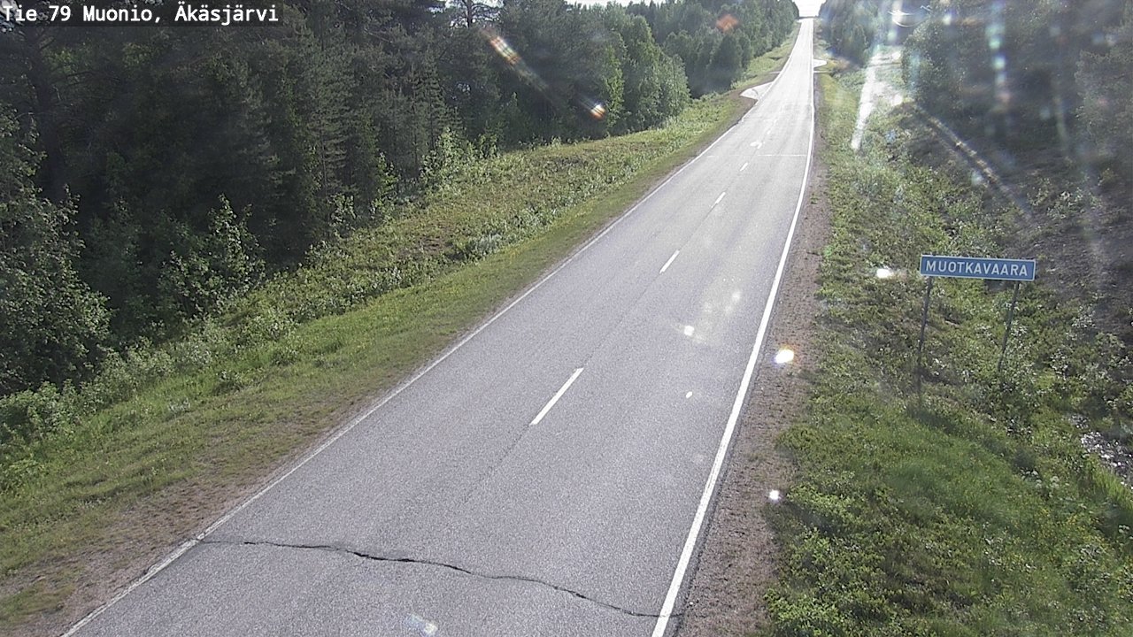 Kelikamerat Kuva Tie 79 Muonio, Äkäsjärvi, Muonio, Lappi