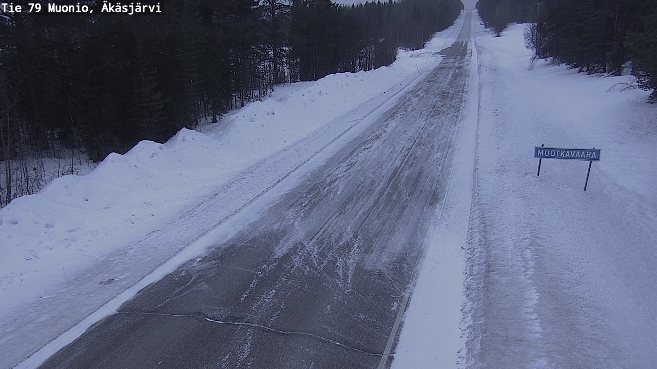 Kelikamerat Kuva Tie 79 Muonio, Äkäsjärvi, Muonio, Lappi