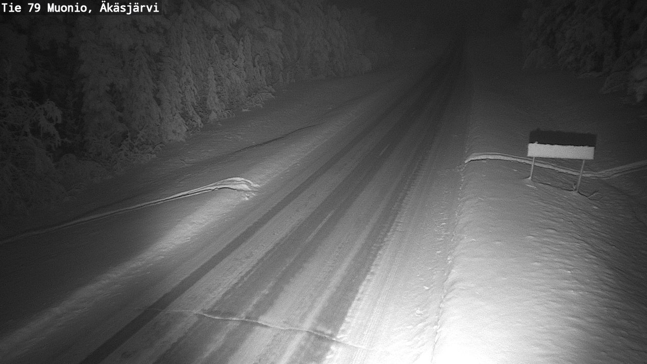 Kelikamerat Kuva Tie 79 Muonio, Äkäsjärvi, Muonio, Lappi