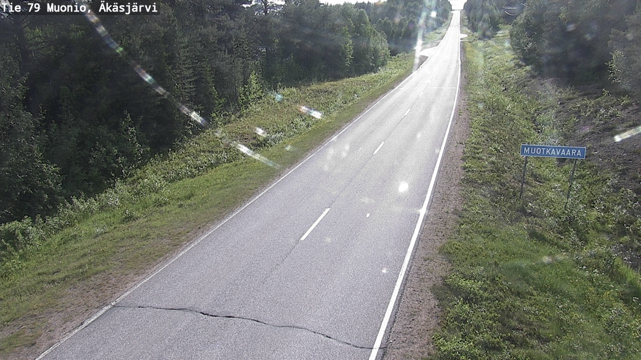 Kelikamerat Kuva Tie 79 Muonio, Äkäsjärvi, Muonio, Lappi