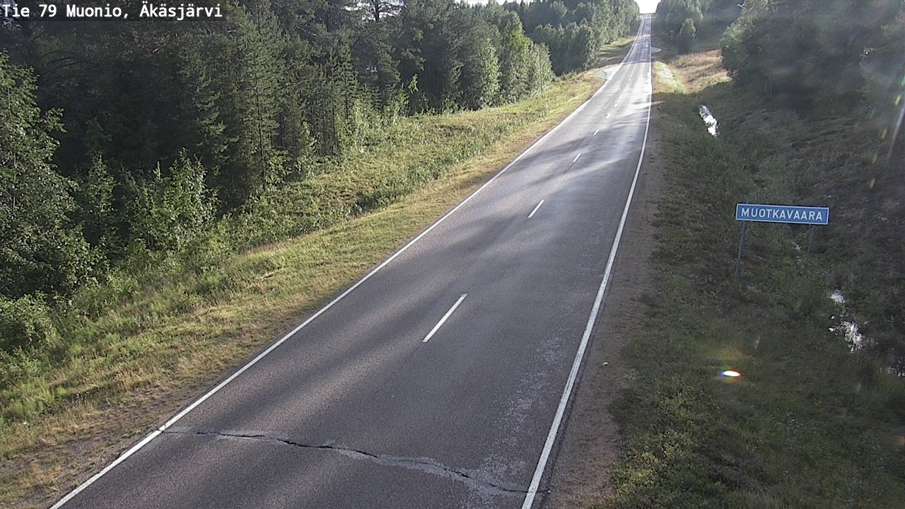 Kelikamerat Kuva Tie 79 Muonio, Äkäsjärvi, Muonio, Lappi