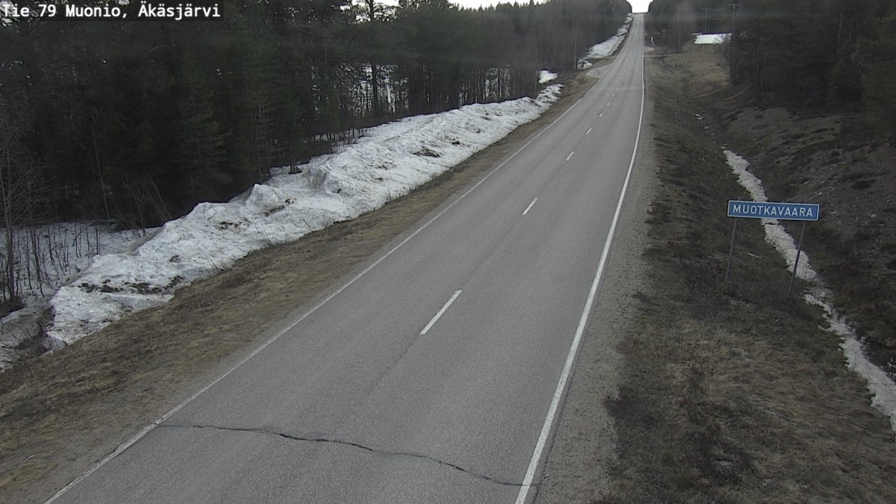 Kelikamerat Kuva Tie 79 Muonio, Äkäsjärvi, Muonio, Lappi