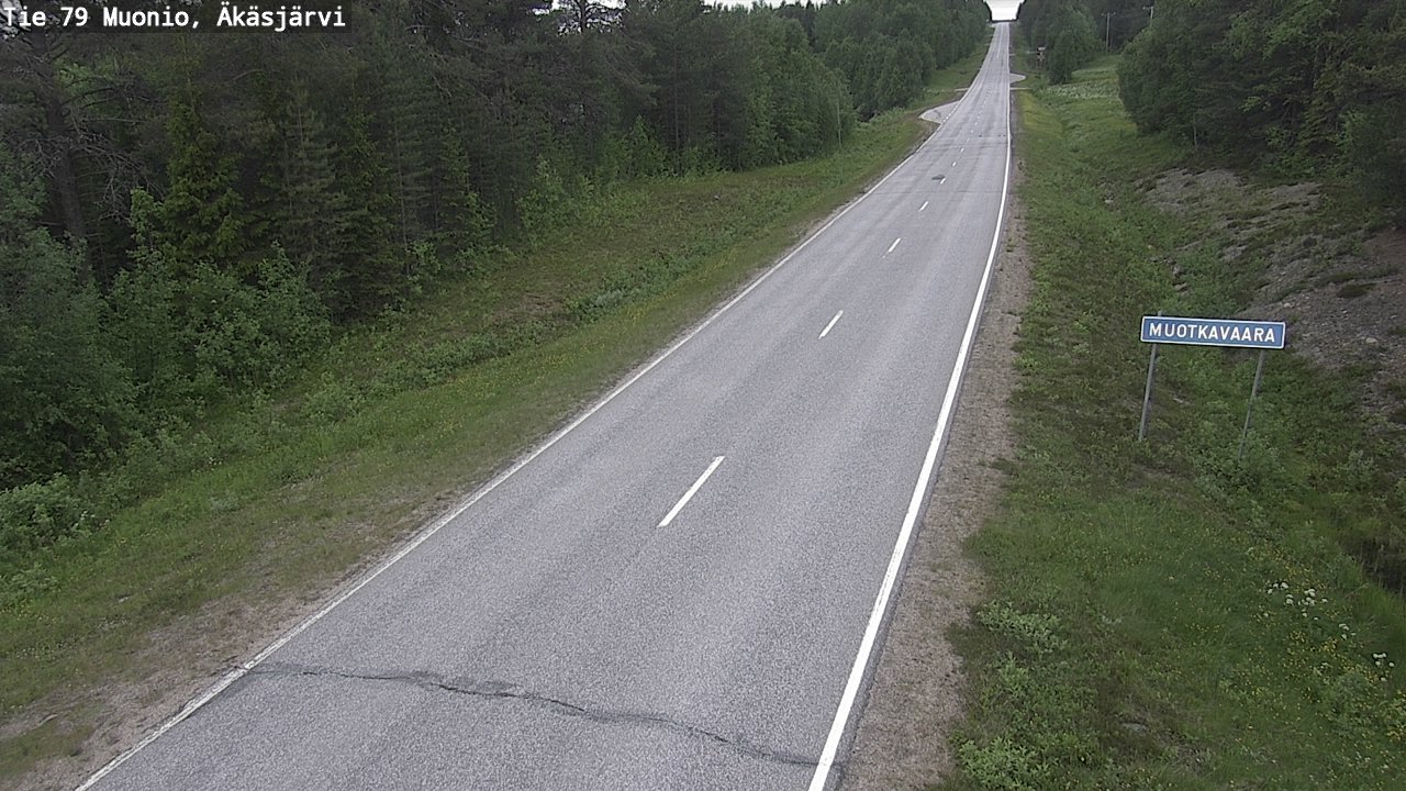 Kelikamerat Kuva Tie 79 Muonio, Äkäsjärvi, Muonio, Lappi