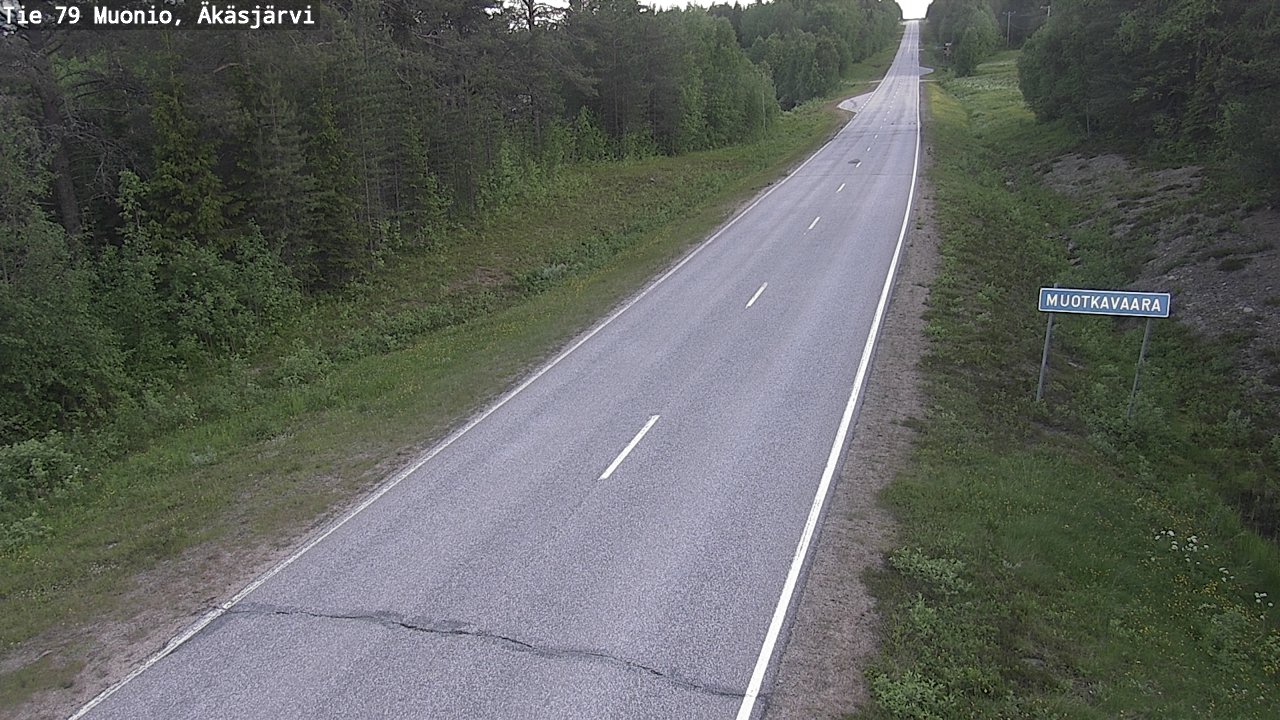 Kelikamerat Kuva Tie 79 Muonio, Äkäsjärvi, Muonio, Lappi