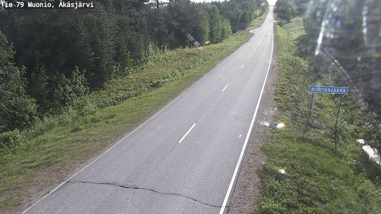 Kelikamerat Kuva Tie 79 Muonio, Äkäsjärvi, Muonio, Lappi