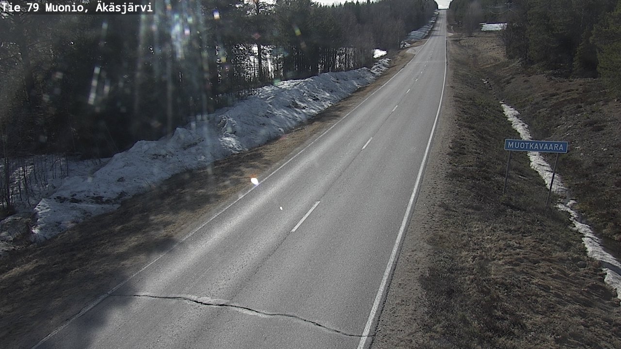 Kelikamerat Kuva Tie 79 Muonio, Äkäsjärvi, Muonio, Lappi