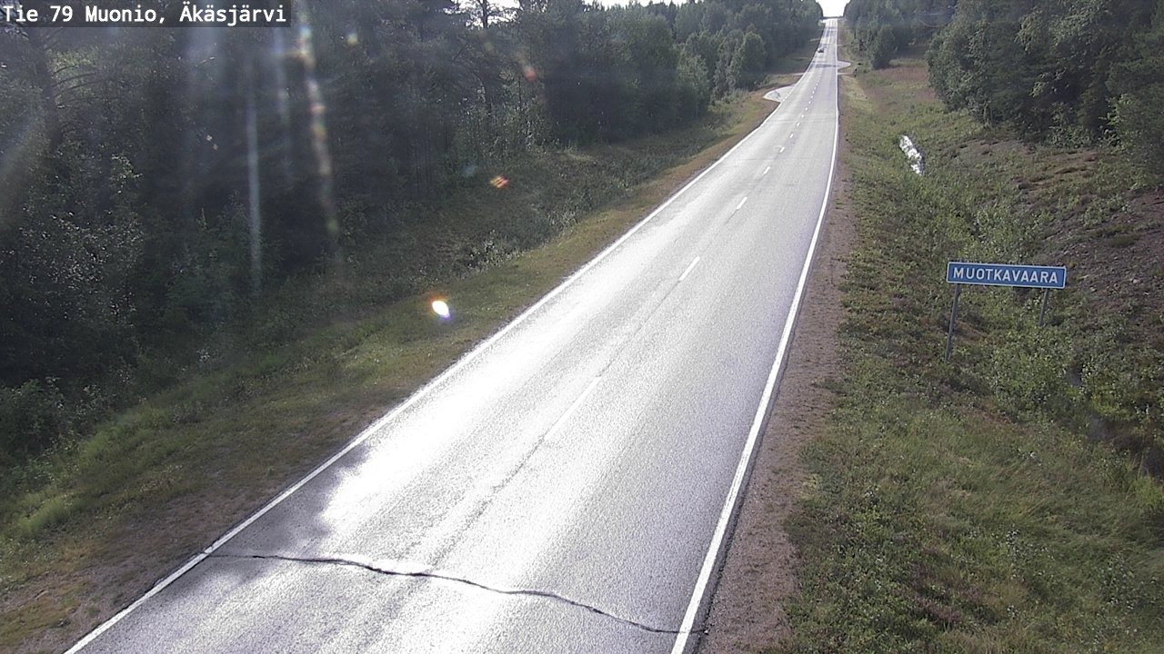 Kelikamerat Kuva Tie 79 Muonio, Äkäsjärvi, Muonio, Lappi