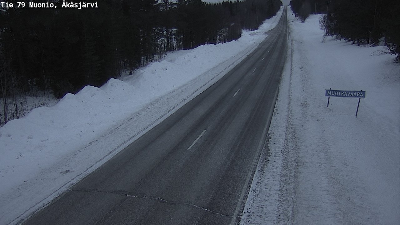 Kelikamerat Kuva Tie 79 Muonio, Äkäsjärvi, Muonio, Lappi